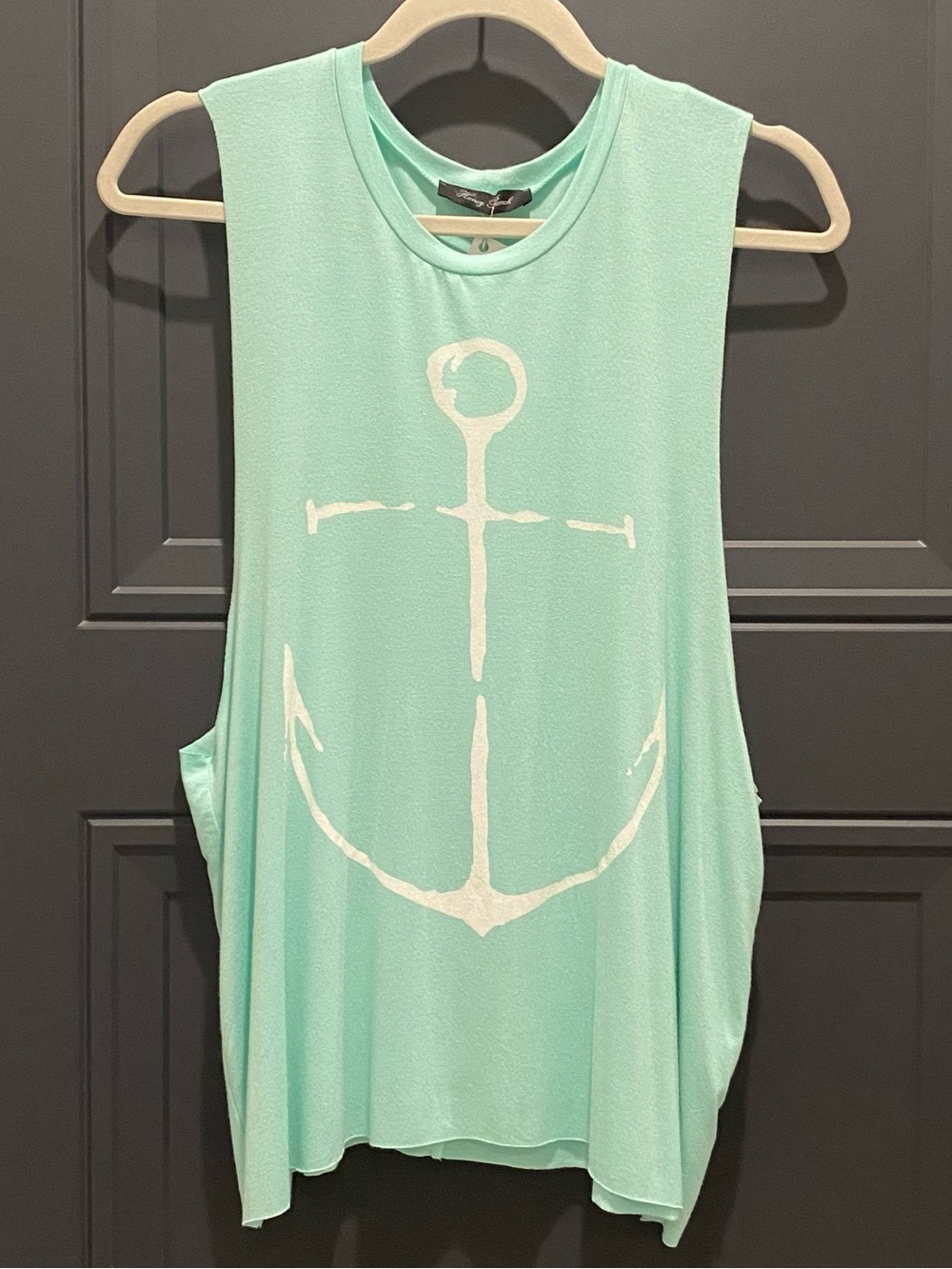 NEW Women’s Honey Punch Mint Anchor Tank Size Medium